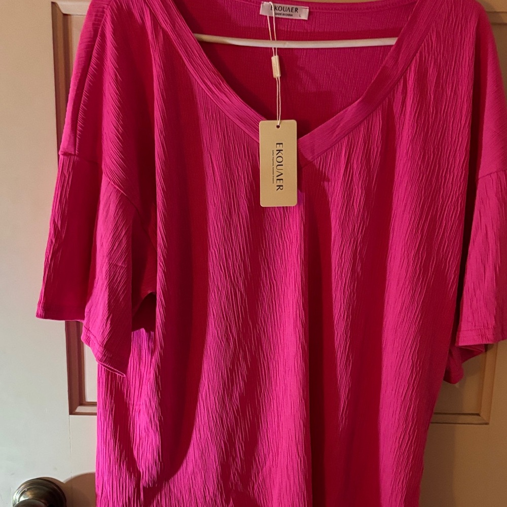 Ekouaer Pajama Set16 inch waist (20 when stretched).P2p 20 inches (28 stretched)